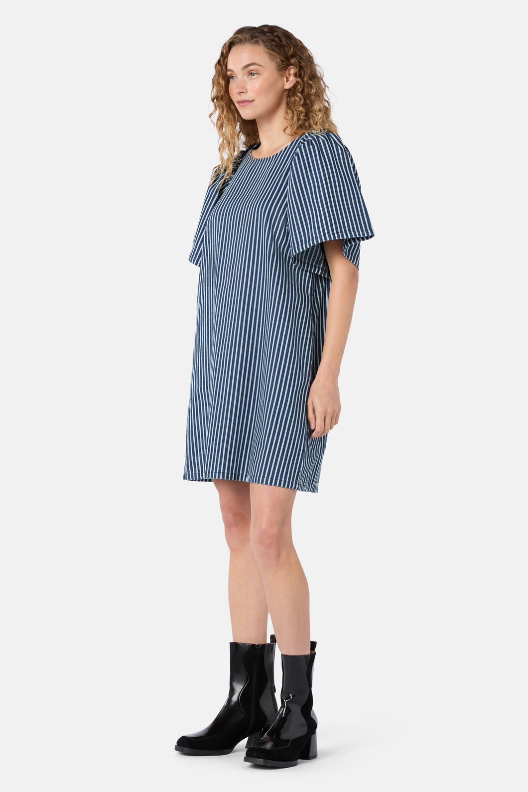 Gorman - Stripe Life Denim Dress - stripe