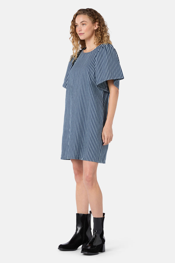 Gorman - Stripe Life Denim Dress - stripe