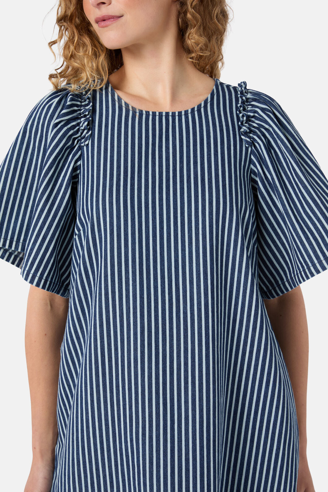 Gorman - Stripe Life Denim Dress - stripe