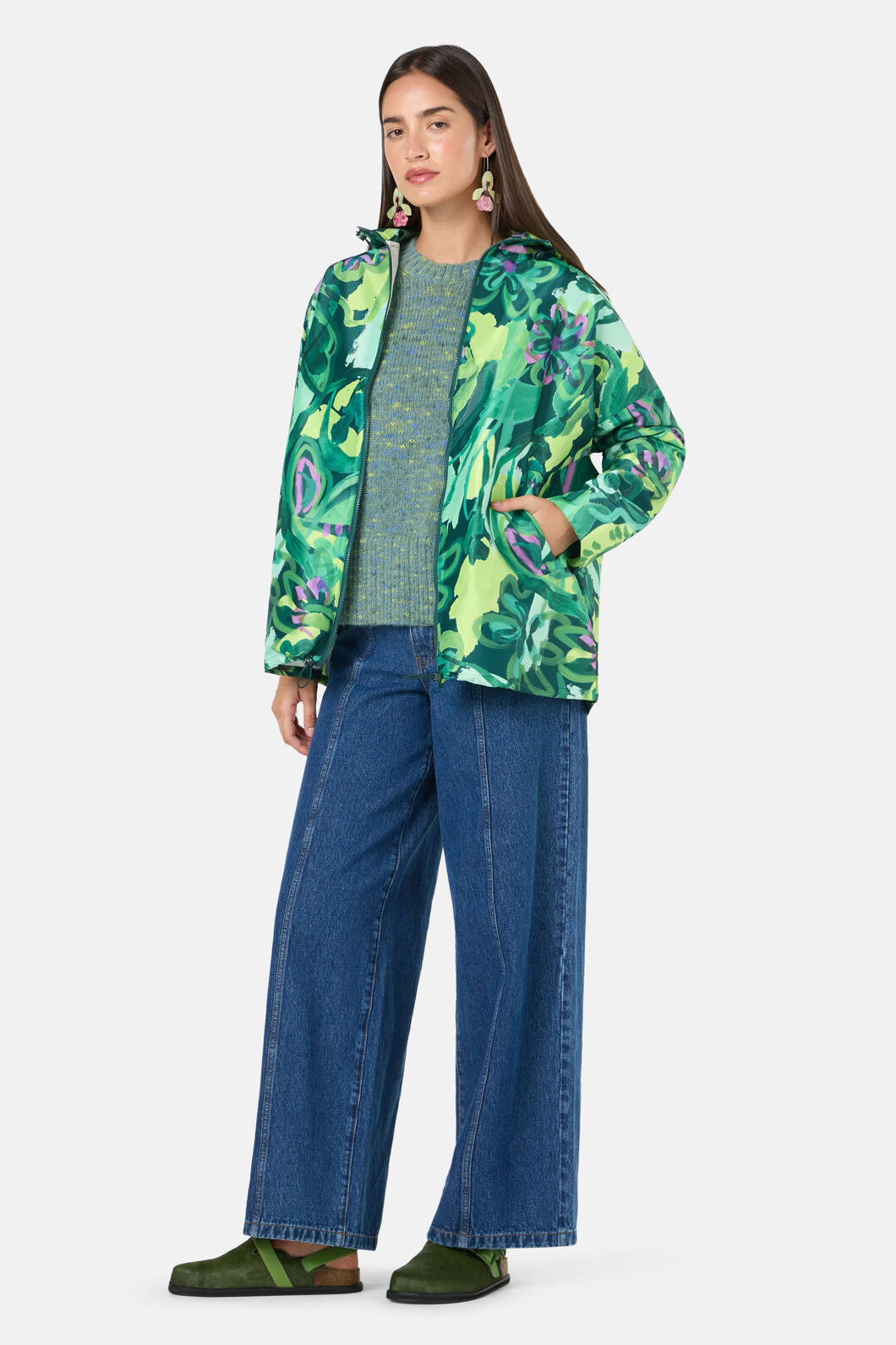 Gorman - Abstract Flower Raincoat - print