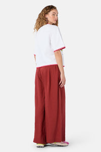 Gorman - Morocco Embroidered Relaxed Tee - white