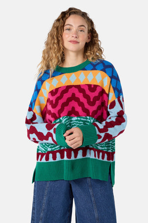 Gorman - Morocco Stripe Jumper - multi