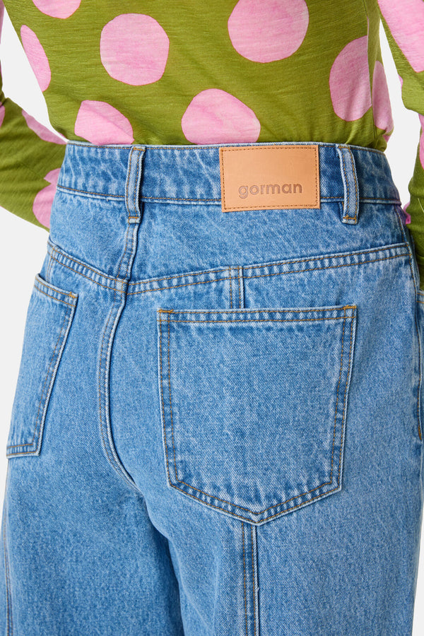 Gorman - Henry Barrel Jean - light-blue