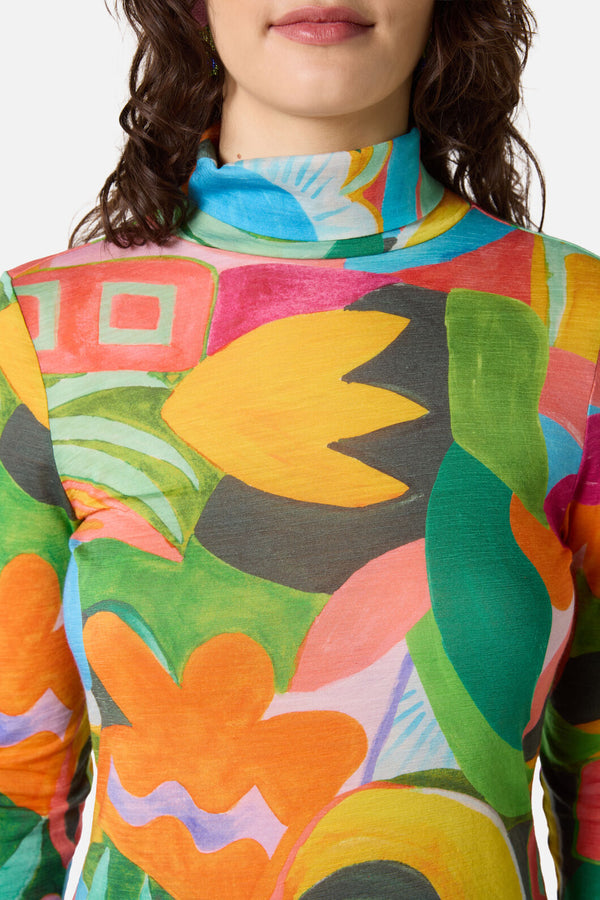 Gorman - Warm Winter Merino Polo - print