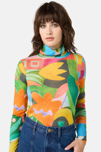 Gorman - Warm Winter Merino Polo - print