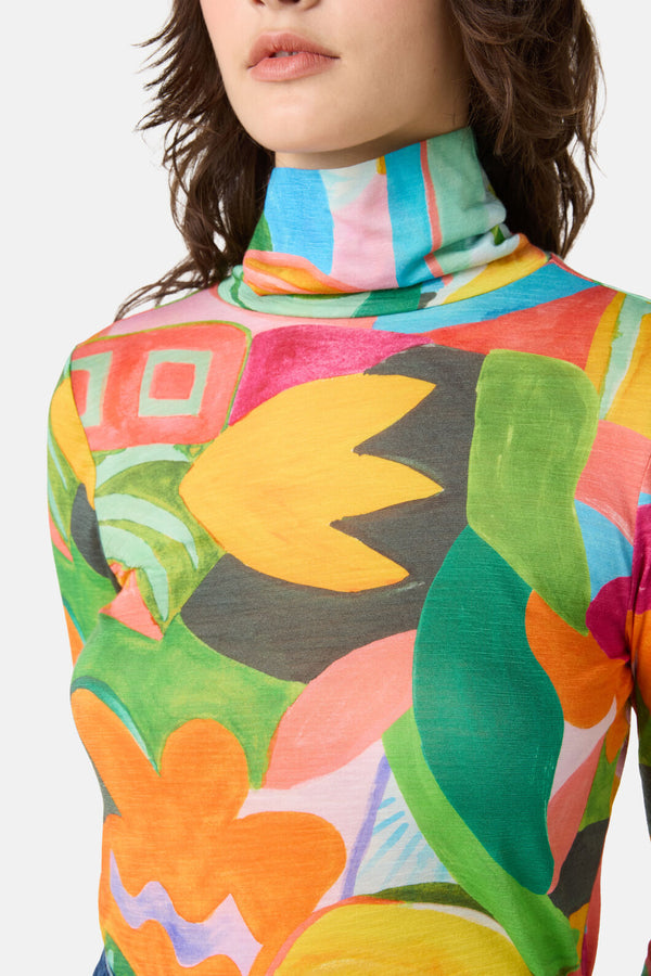 Gorman - Warm Winter Merino Polo - print