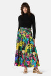 Gorman - Electric Eden Cotton Skort - print