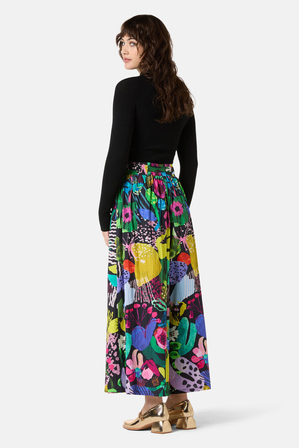 Gorman - Electric Eden Cotton Skort - print