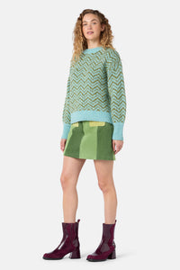 Gorman - Moroccan Stripe Jumper - green