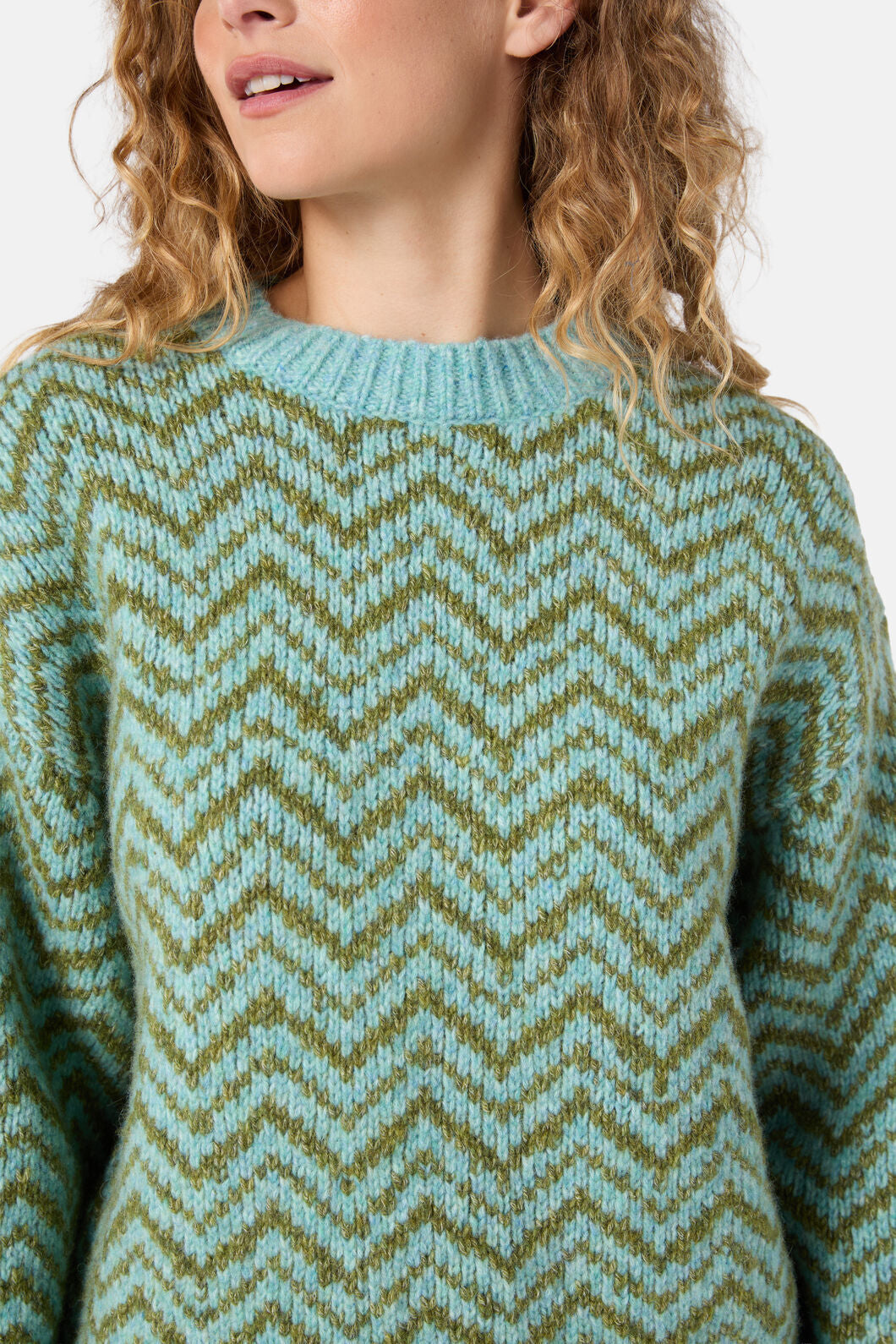 Gorman - Moroccan Stripe Jumper - green