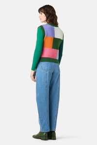 Gorman - Palette Pop Patch Vest - multi