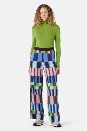 Gorman - Warpweave Knit Pant - multi