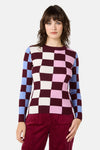 Gorman - Check Merino Knit Top - check