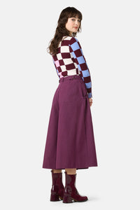 Gorman - Check Merino Knit Top - check