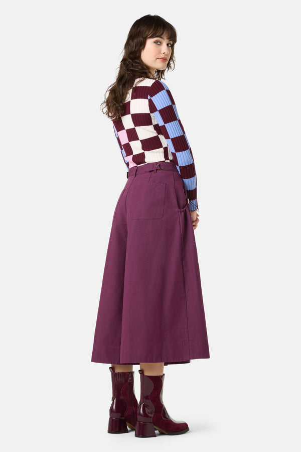 Gorman - Check Merino Knit Top - check