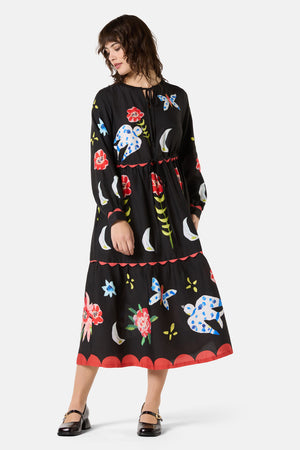 Gorman - The Garden Long Dress - print