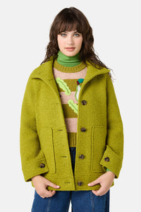 Gorman - Zoe Wool Coat - light-green