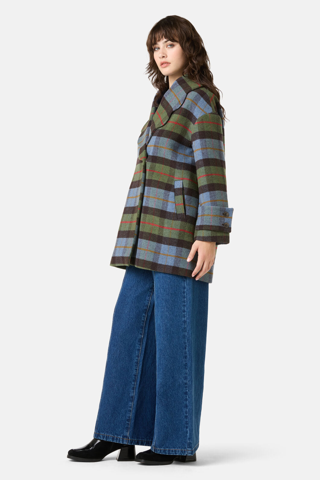 Gorman - Farm To Table Check Coat - blue