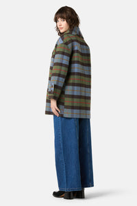 Gorman - Farm To Table Check Coat - blue
