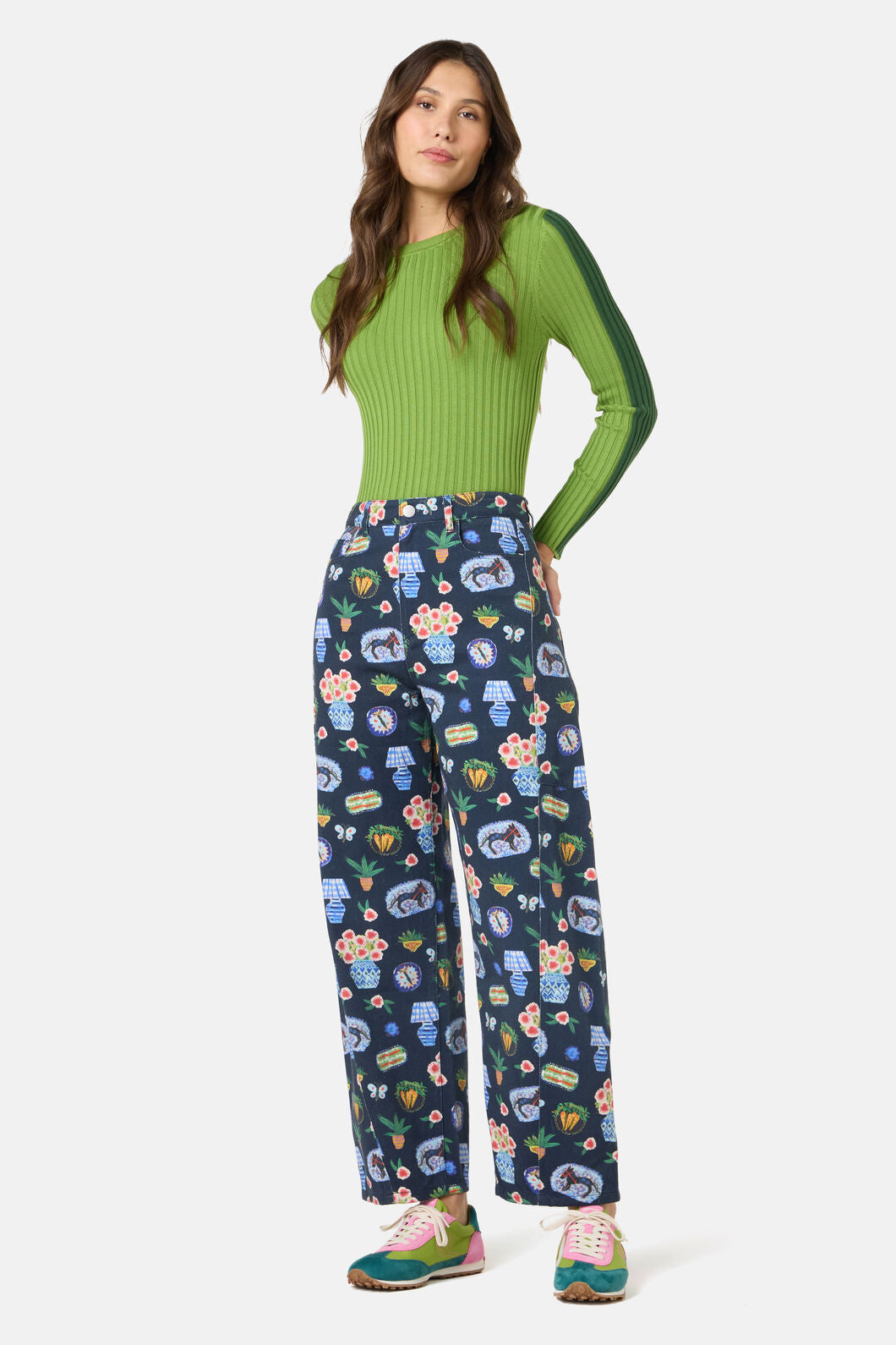 Gorman - Garden Table Denim Jean - print