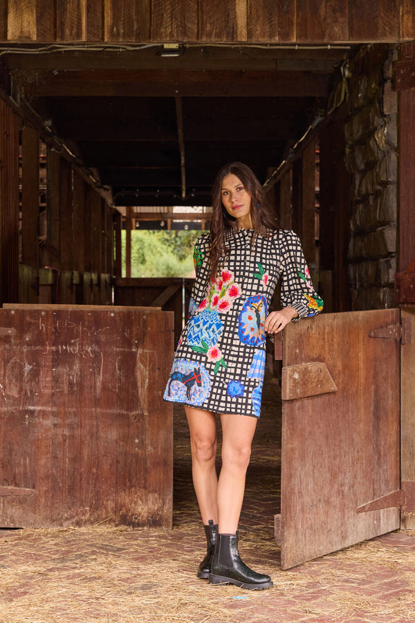 Gorman - Garden Table Shirt Dress - print