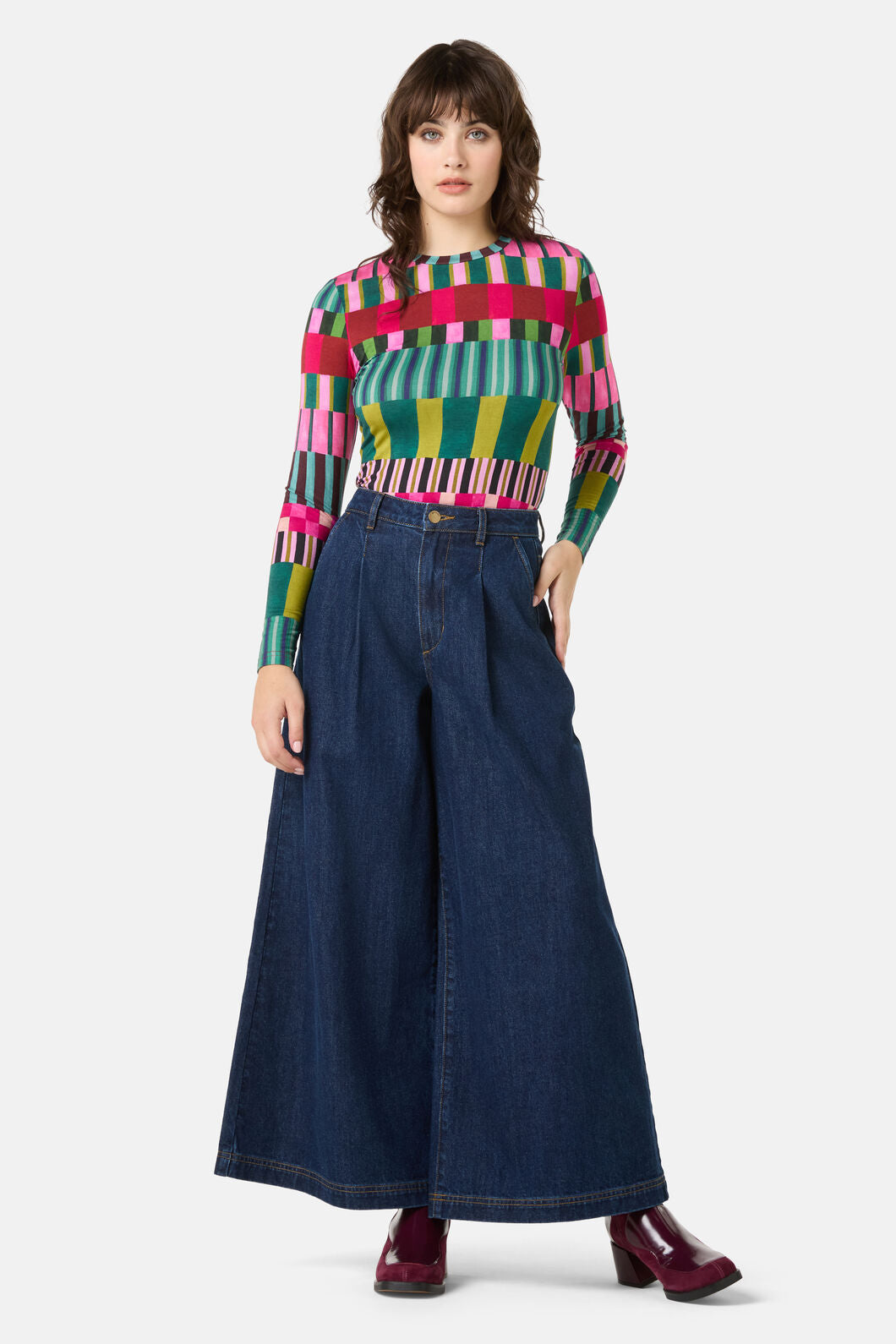 Gorman - Warpweave Long Sleeve Tee - print