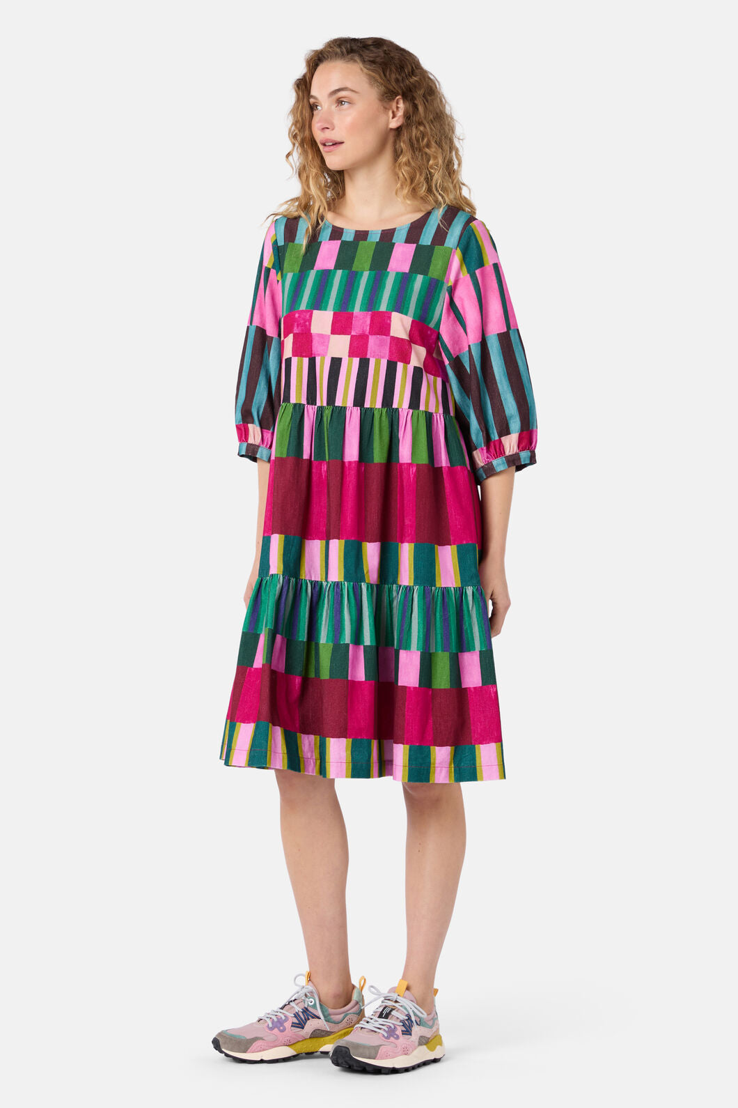 Gorman - Warpweave Smock Dress - print