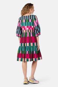 Gorman - Warpweave Smock Dress - print