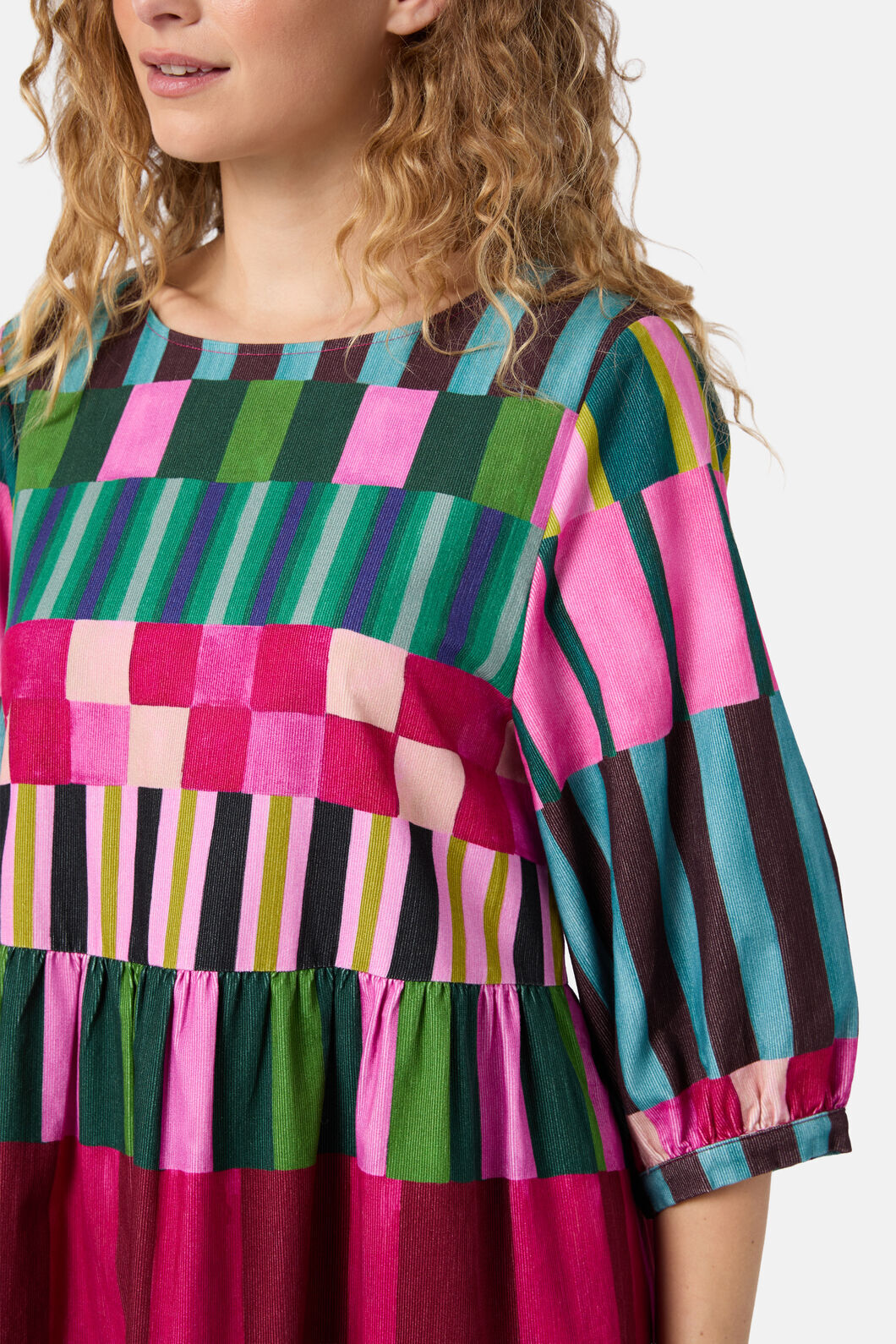 Gorman - Warpweave Smock Dress - print