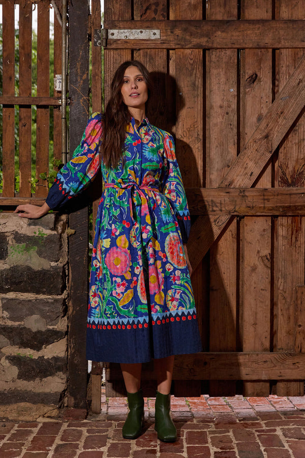 Gorman - Secret Meadow Smock Dress - print