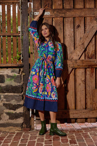 Gorman - Secret Meadow Smock Dress - print