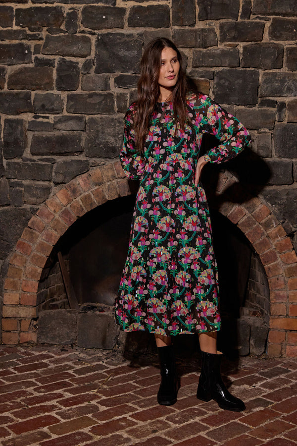 Gorman - Secret Meadow Maxi Dress - print