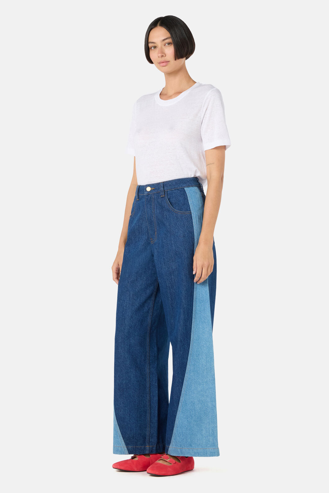 Gorman - Denim Splice Jean - denim