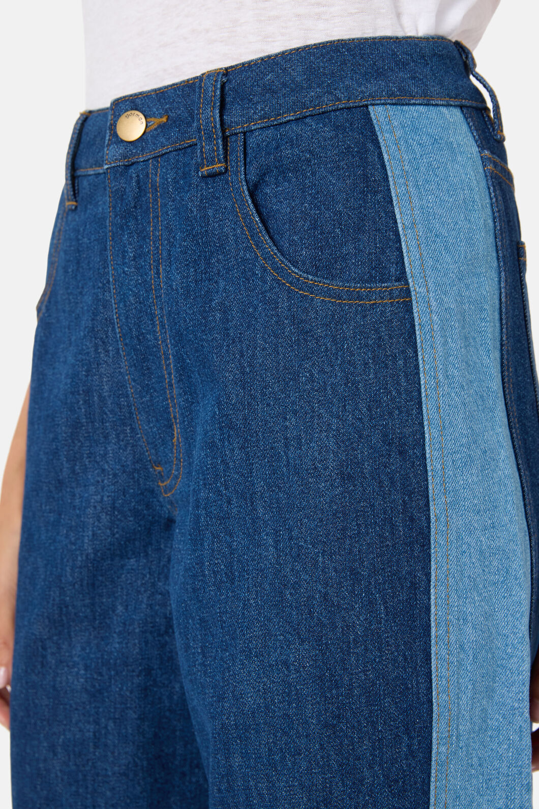Gorman - Denim Splice Jean - denim