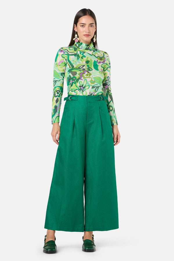 Gorman - Liana Wide Leg Pant - green
