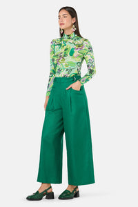 Gorman - Liana Wide Leg Pant - green