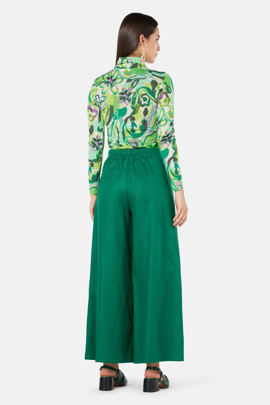 Gorman - Liana Wide Leg Pant - green
