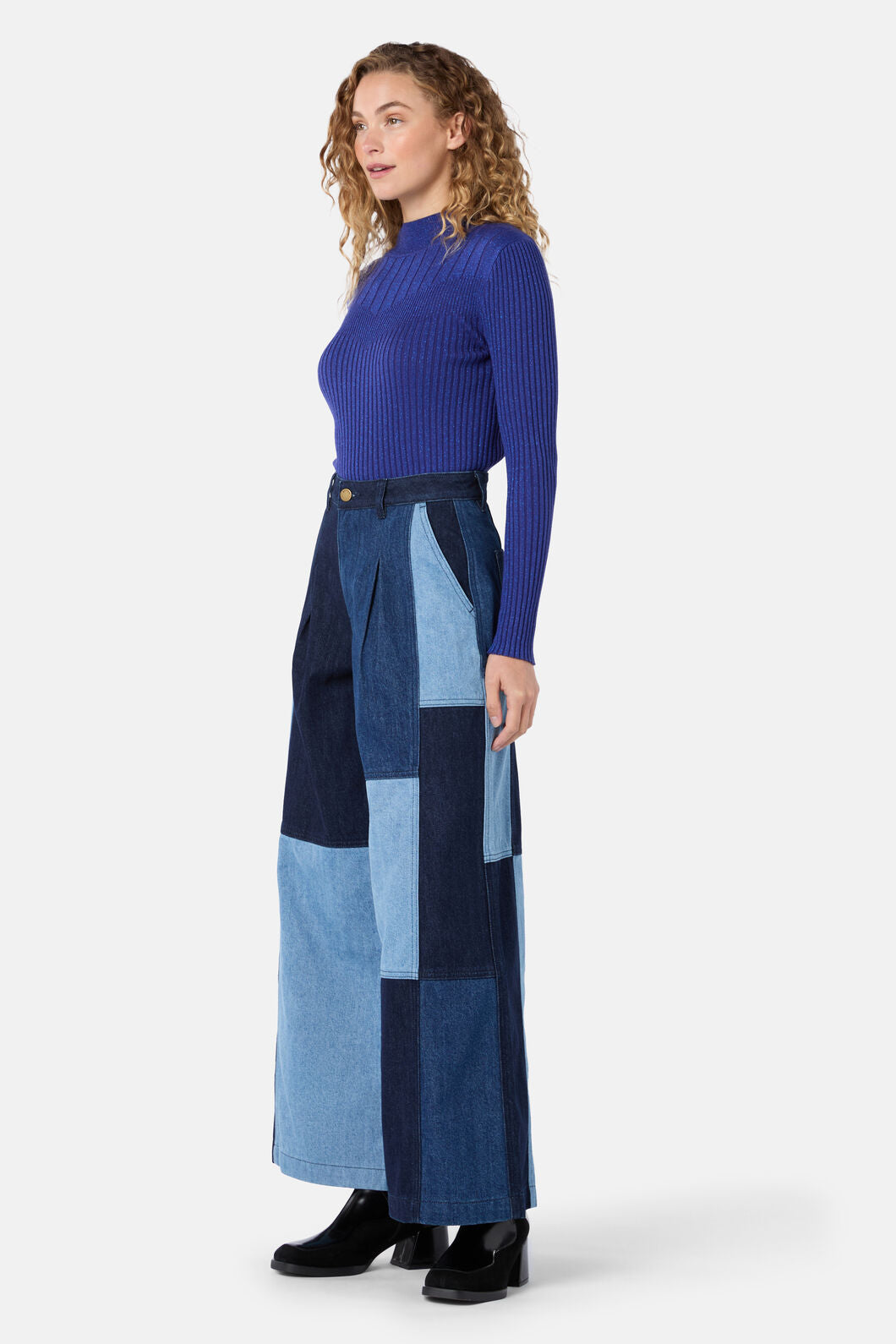 Gorman - Sweetheart Knit Top - blue