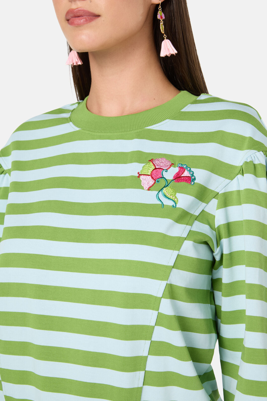 Gorman - Paisley Stripe Sweater - stripe