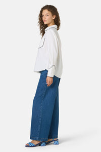 Gorman - Coffee Run Basic LS Shirt - white