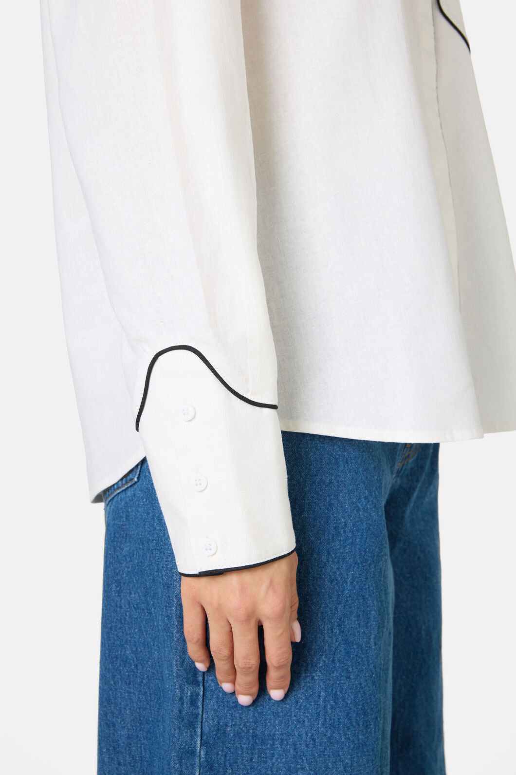 Gorman - Coffee Run Basic LS Shirt - white