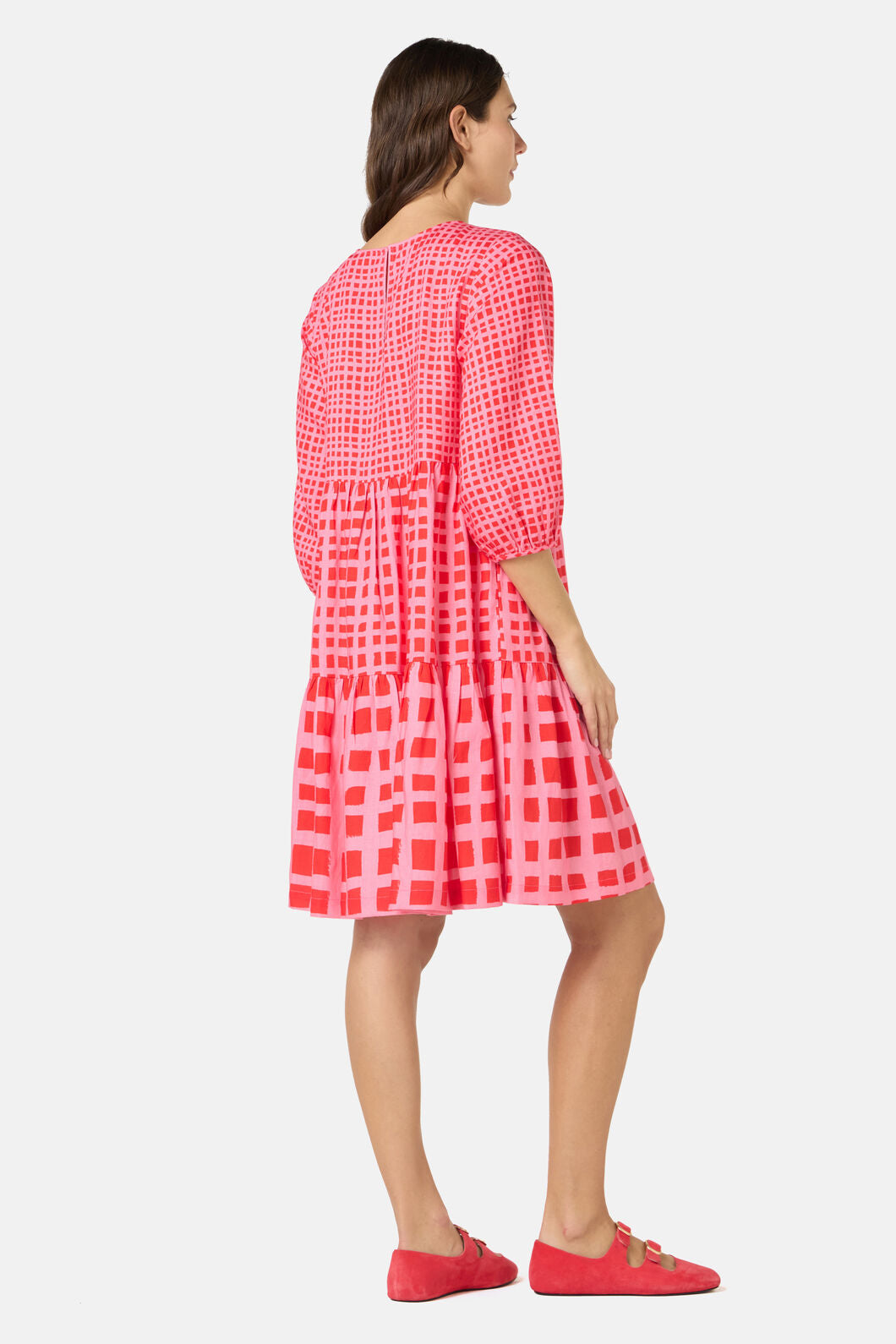 Gorman - Garden Check Smock Dress - check