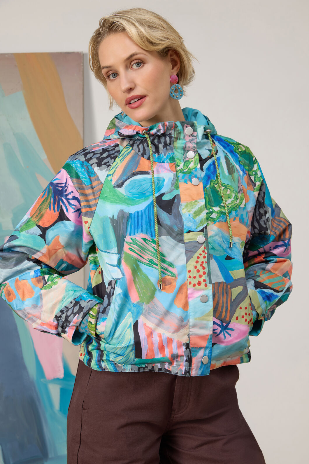 Gorman - Endless Horizon Reversible Jacket - print