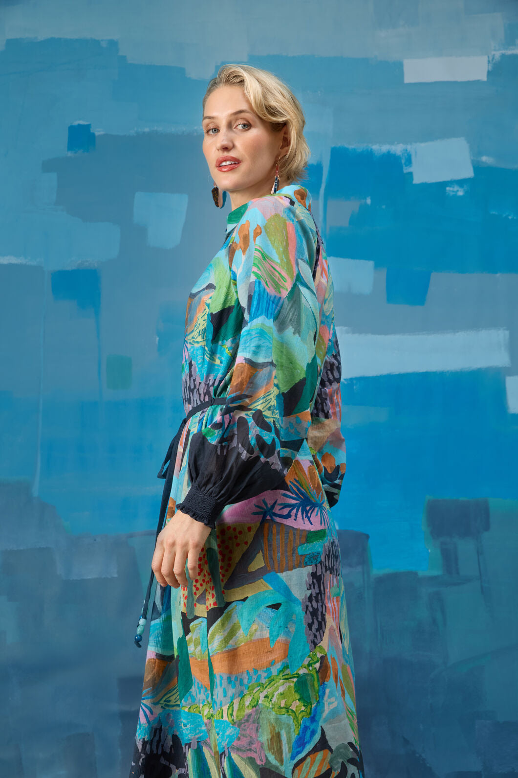 Gorman - Endless Horizon Long Dress - print