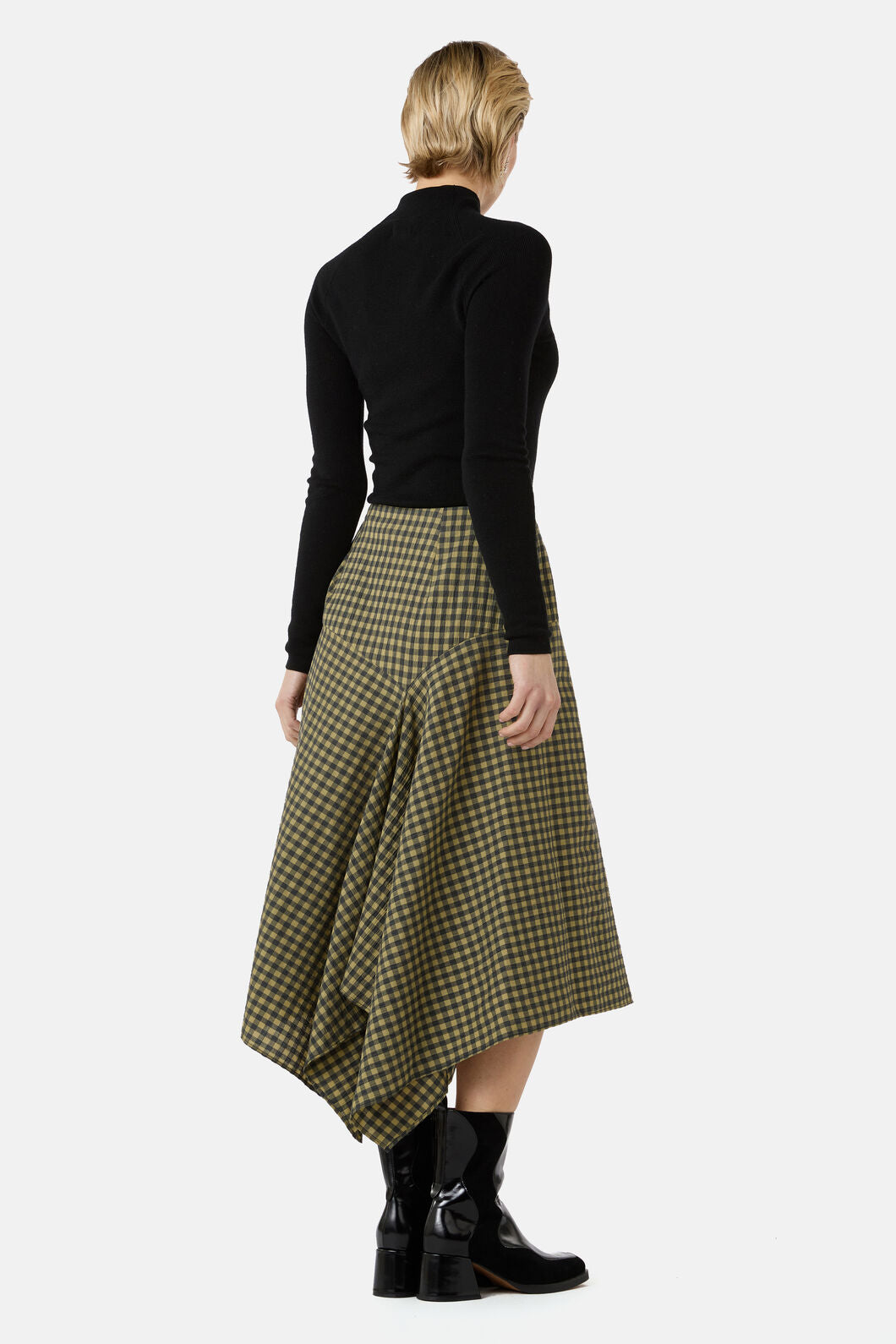 Gorman - Rachele Check Seersucker Skirt - check