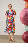 Gorman - Flower Meadow Print Midi Dress - print