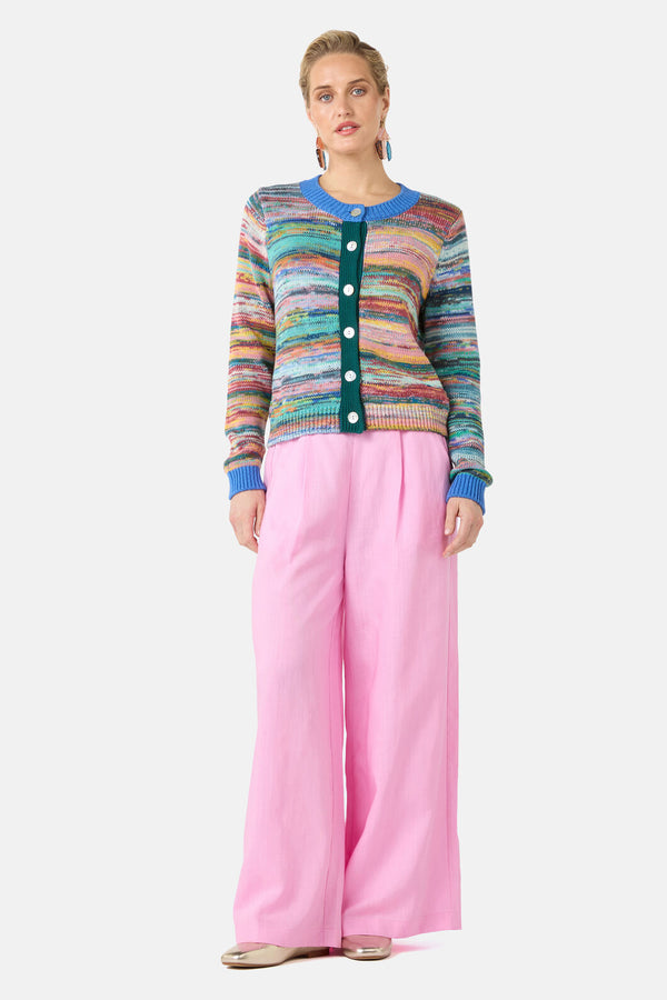 Gorman - Nebula Knit Cotton Cardi - multi