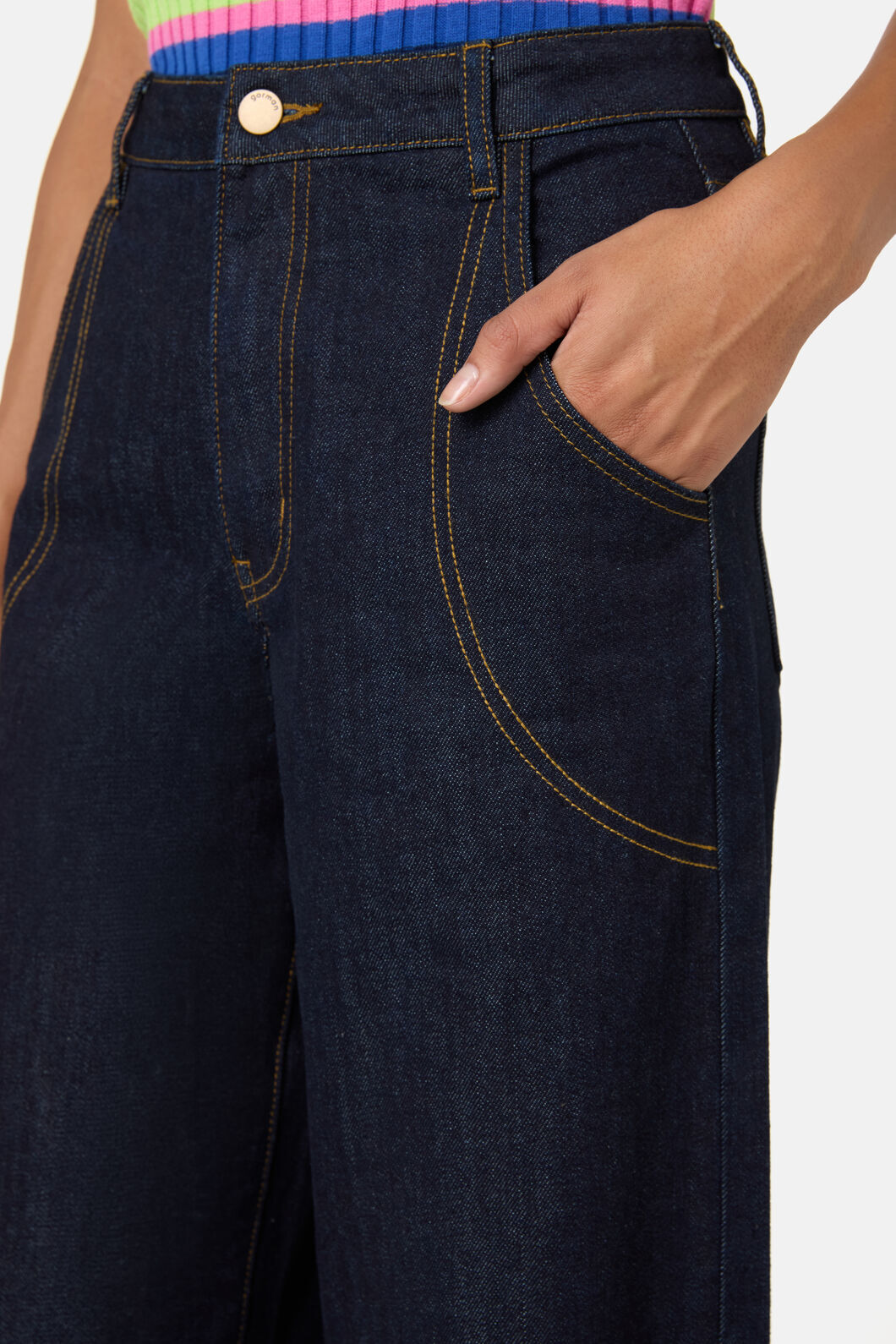 Gorman - Zahra Stitched Jean - indigo