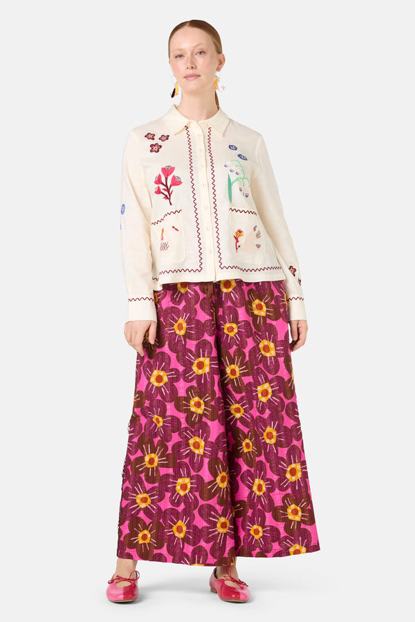 Gorman - Sanctuary Embroidered Shirt - cream