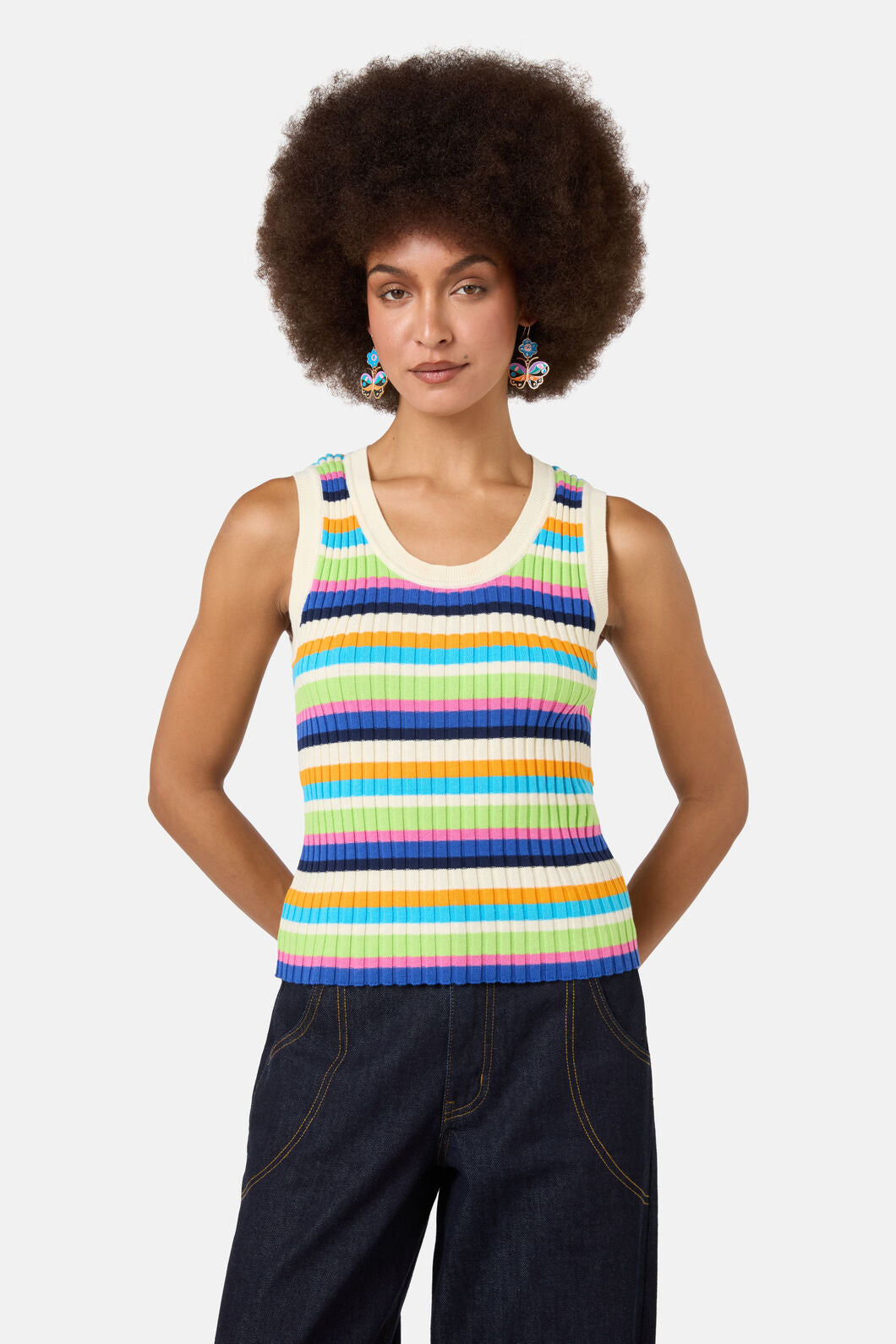 Gorman - Sanctuary Stripe Knit Tank - multi